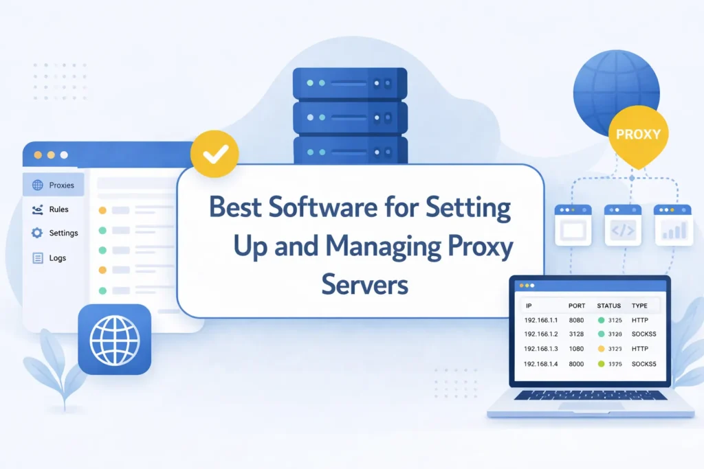 Best proxy programs for setup and management