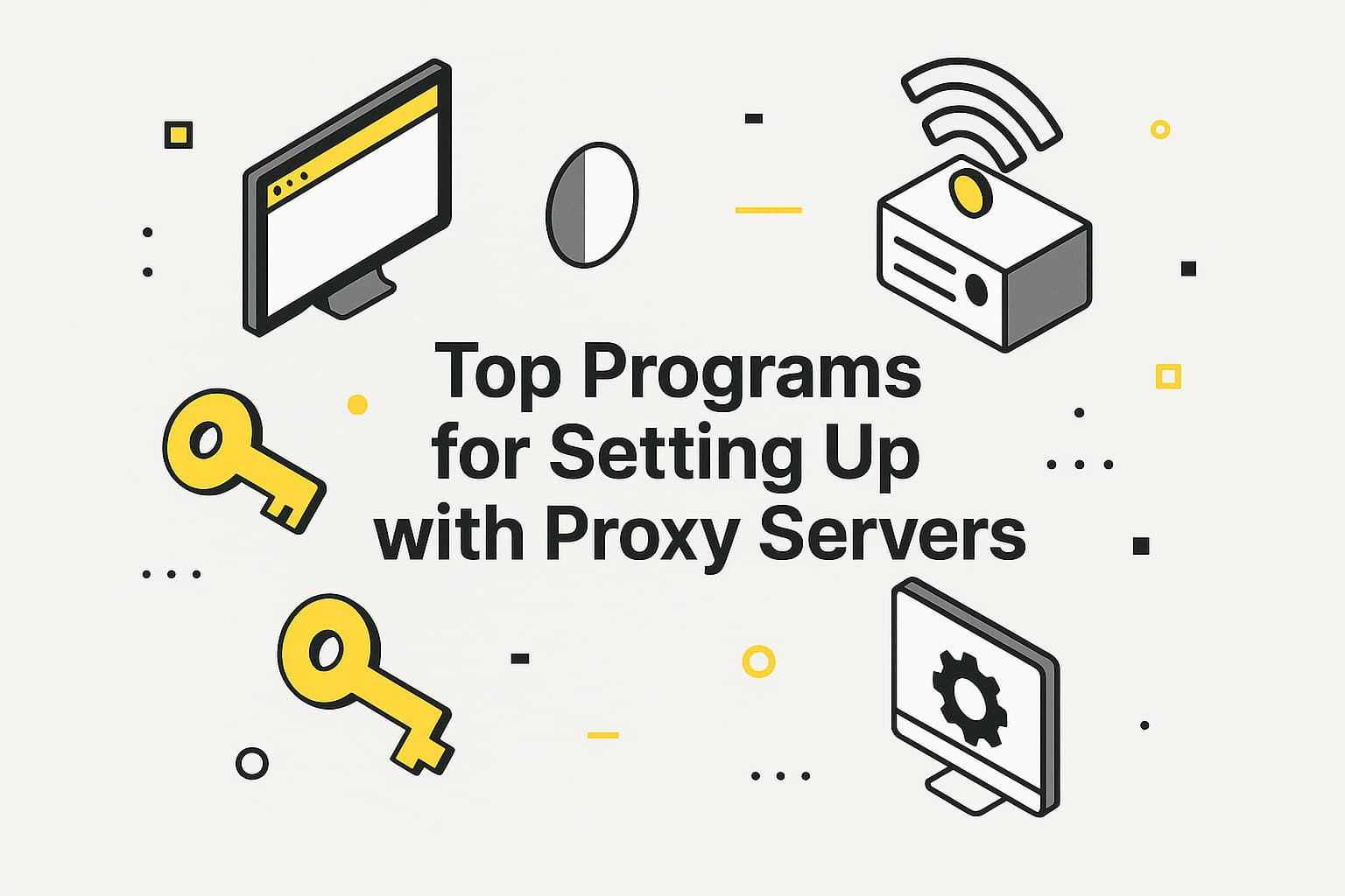 Best proxy programs for setup and management