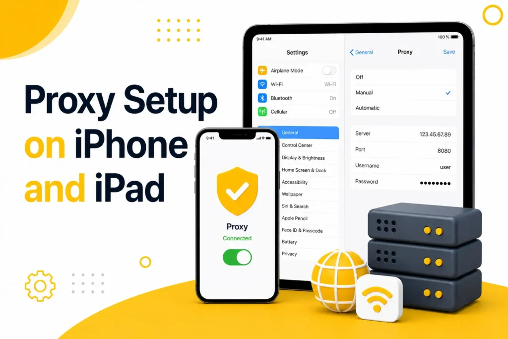 How to set up a proxy server on iPhone and iPad: a step-by-step guide