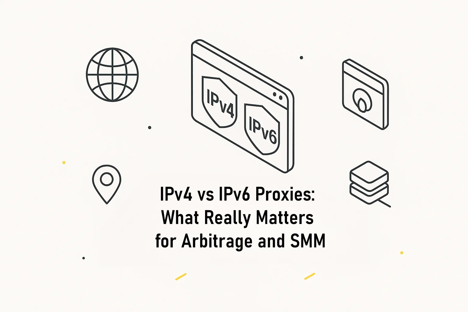 IPv6 vs. IPv4 Proxies: What They Are and How They Shape Arbitrage and SMM Workflows