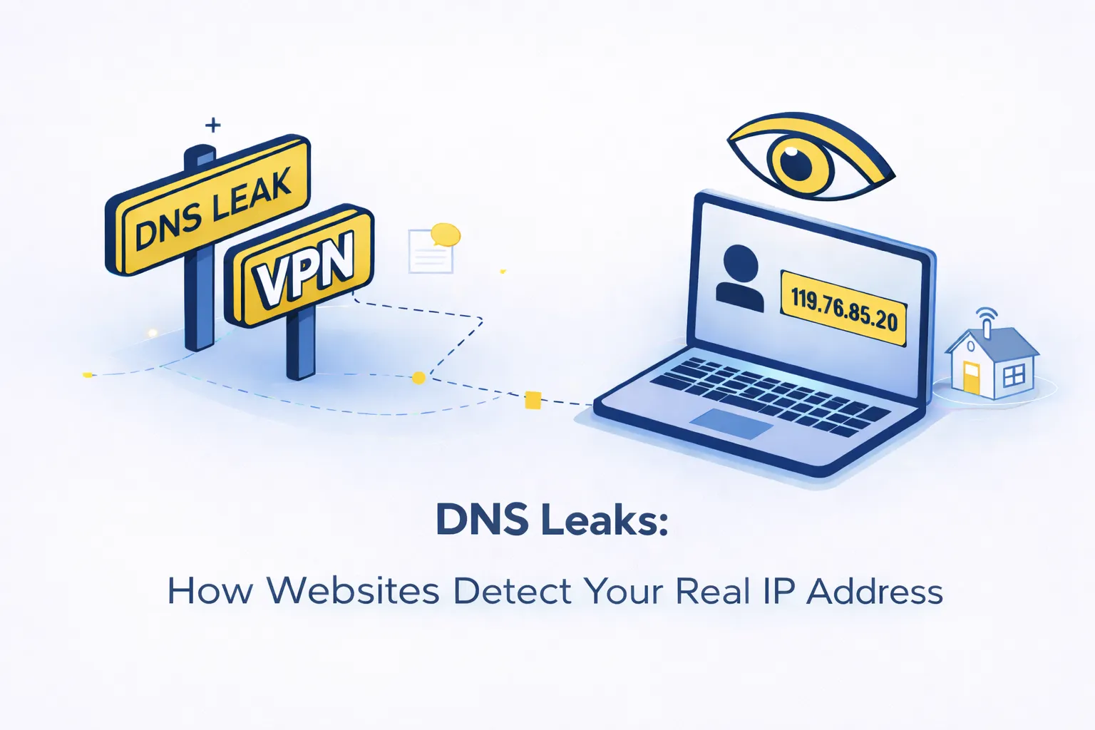 DNS Leaks: How Websites Identify the Real IP