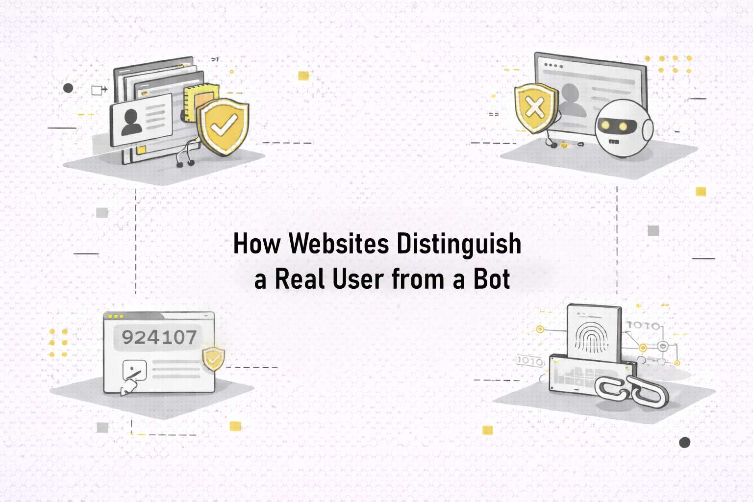 How Websites Distinguish a Real User from a Bot