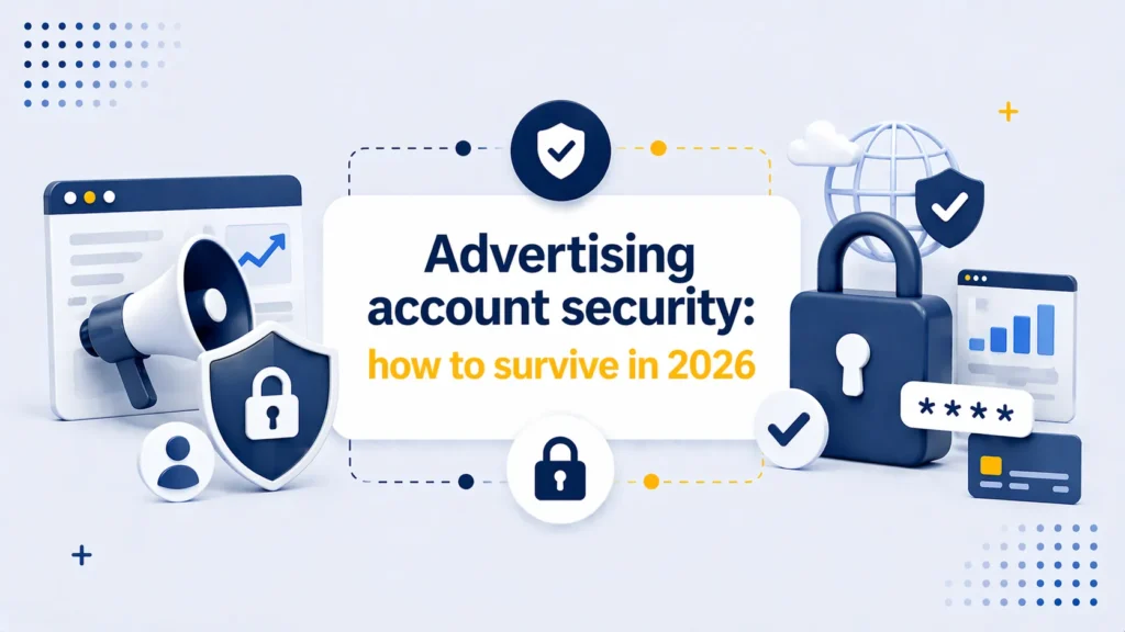 Advertising account security: how to survive in 2026