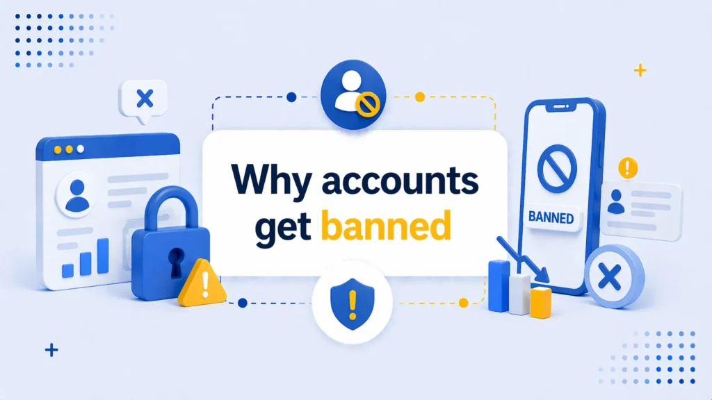 Why Accounts Get Banned Even with Low Activity