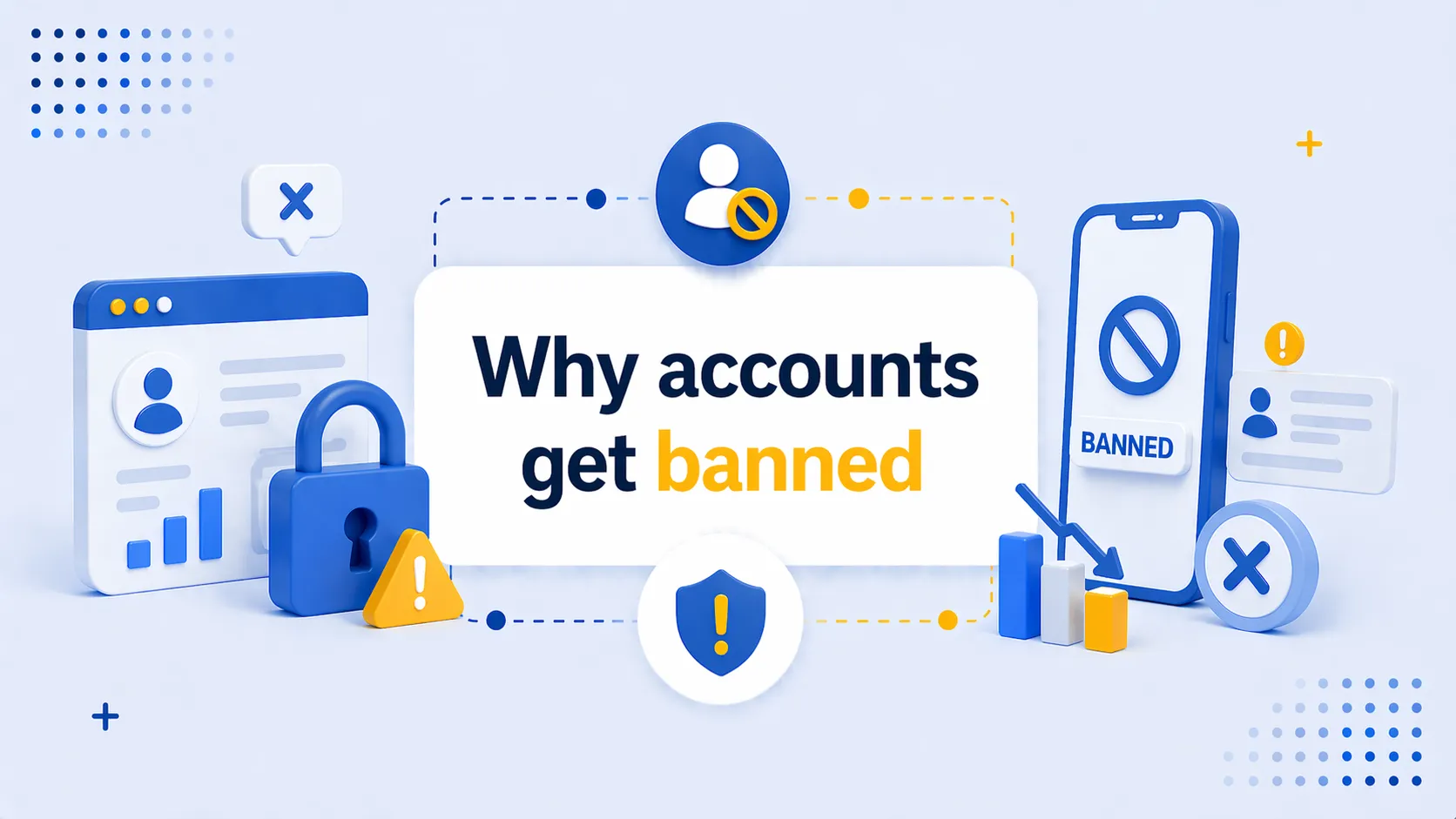 Why Accounts Get Banned Even with Low Activity