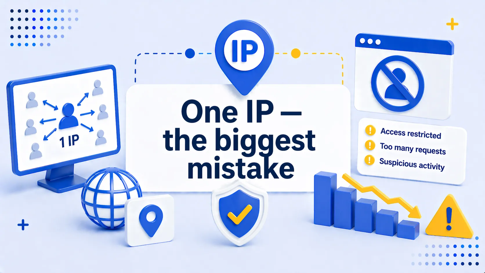 Why One IP Is the Biggest Mistake in Automation and Bulk Actions