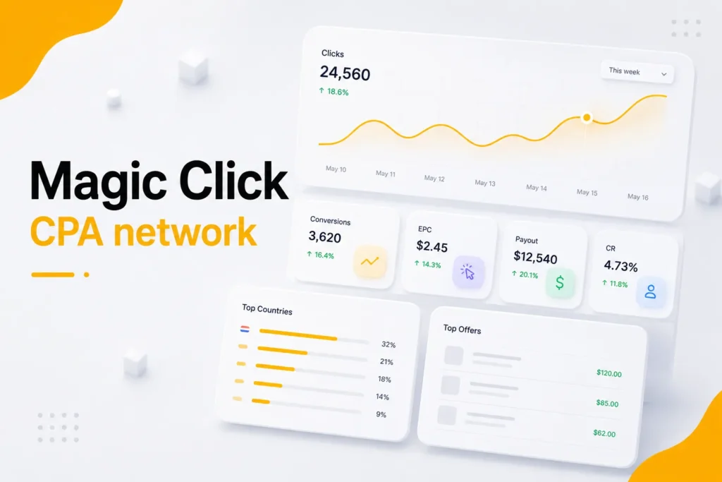 Magic Click: Review of a CPA Network for Traffic Arbitrage and Affiliate Marketing