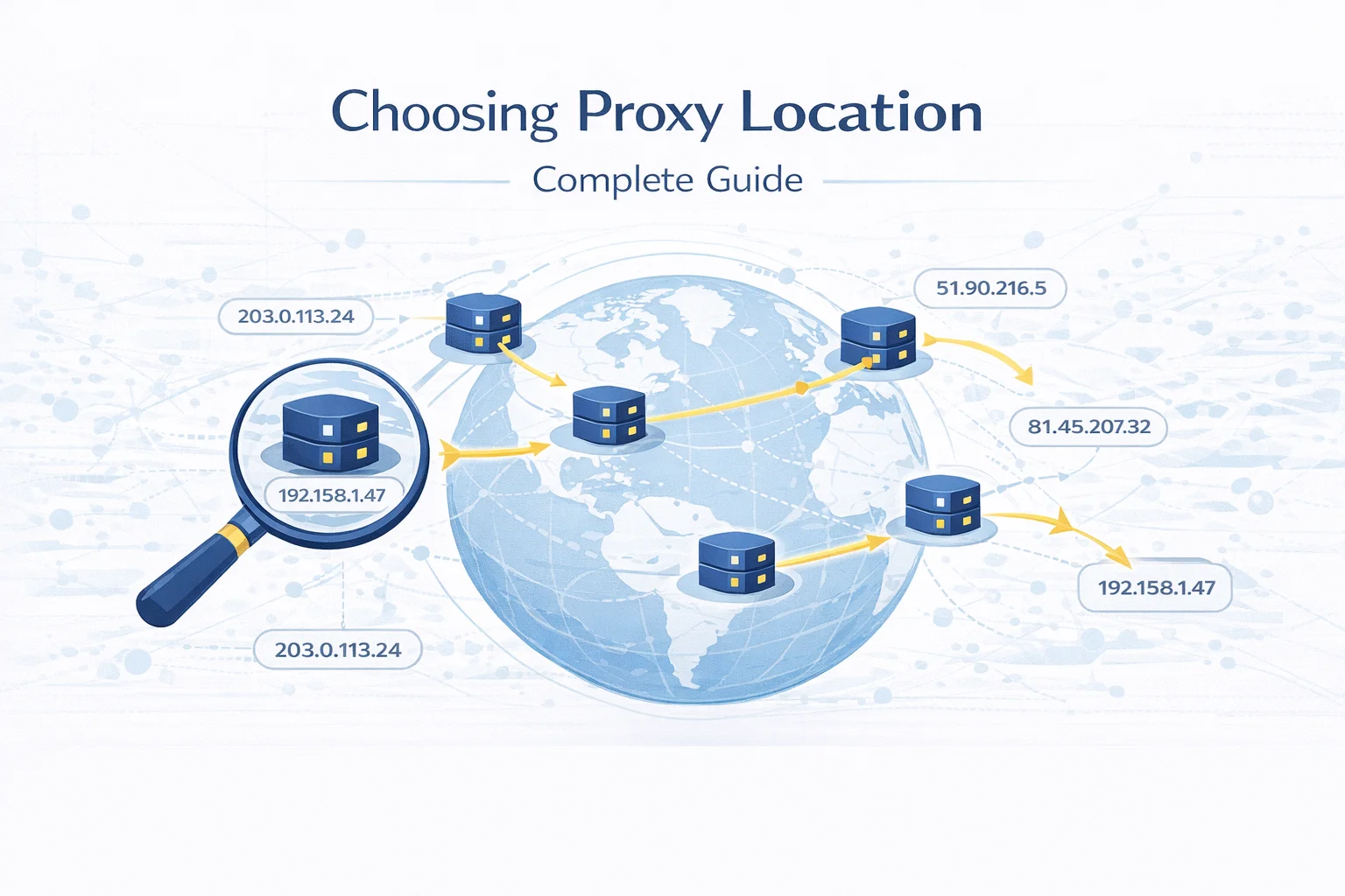 How to Choose Proxy Location