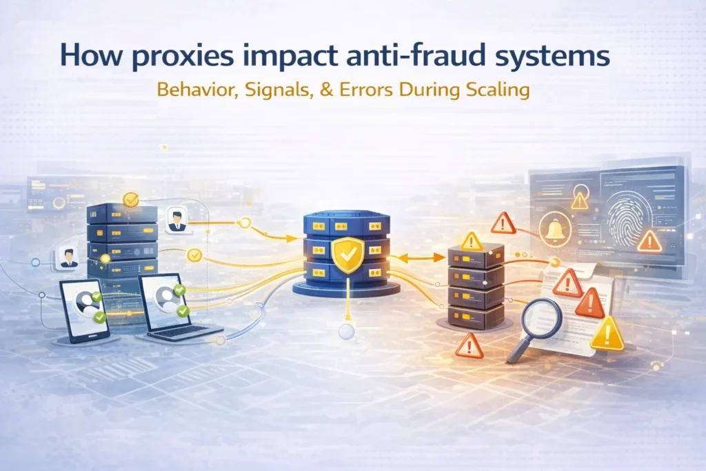 How Proxies Affect Anti-Fraud Systems: Behavior, Signals, and Scaling Mistakes