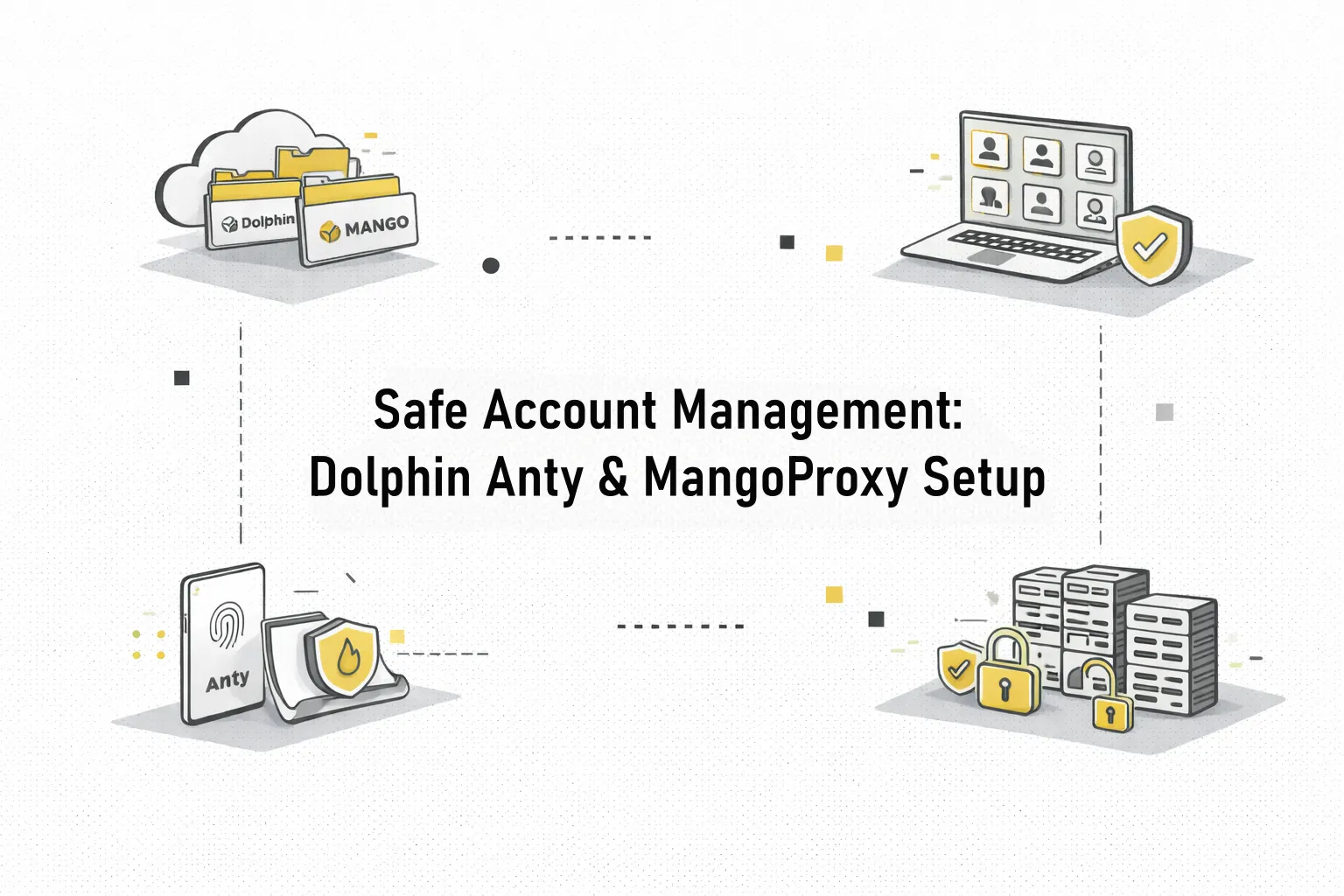 How to avoid bans and restrictions in multi-accounting: a secure setup with Dolphin Anty and MangoProxy