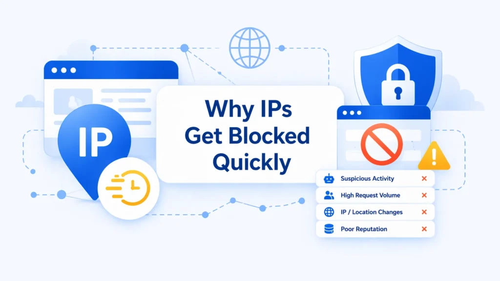 Why IP Addresses Get Blocked So Quickly