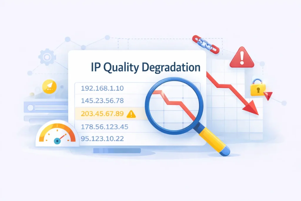 How to Tell When an IP Pool Is Losing Quality Over Time