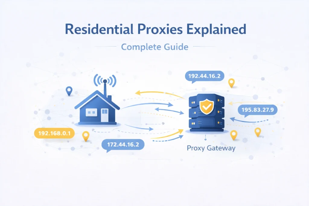 Residential Proxies Explained: How ISP-Based IP Routing Works