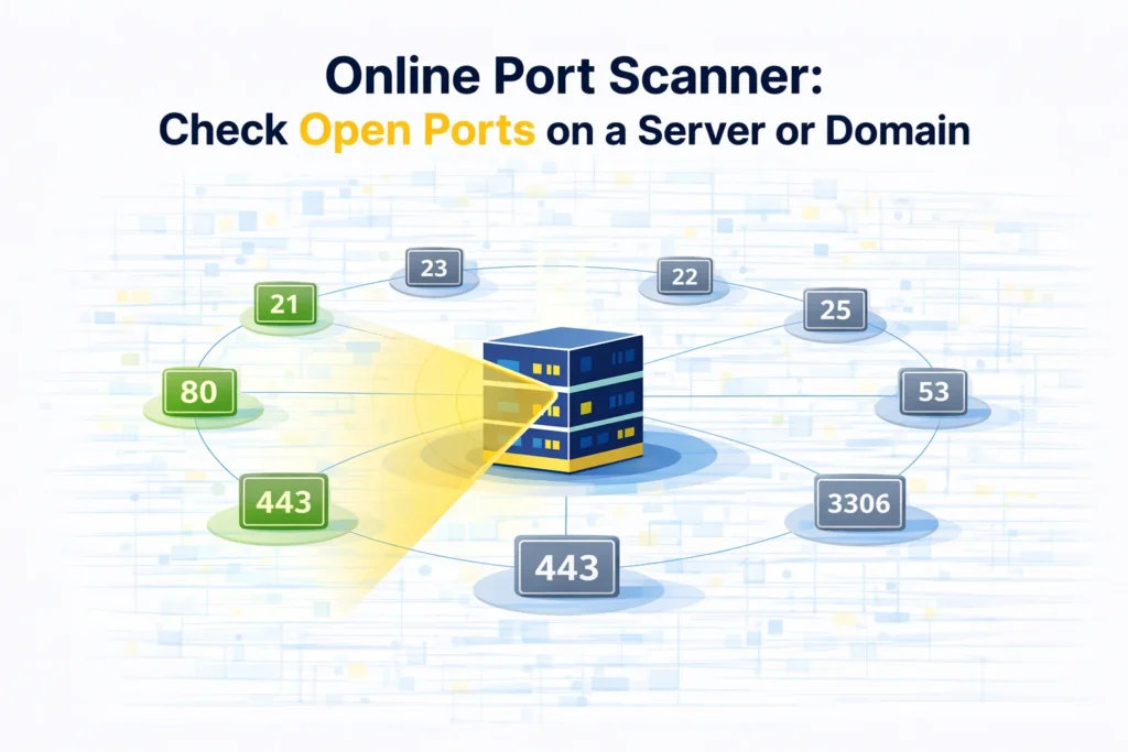 Online Port Scanner: Check Open Ports on a Server or Domain