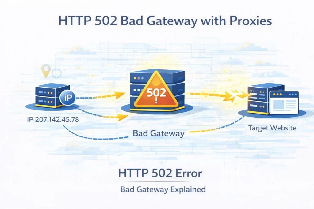 HTTP 502 Bad Gateway When Using Proxies (Complete Guide)
