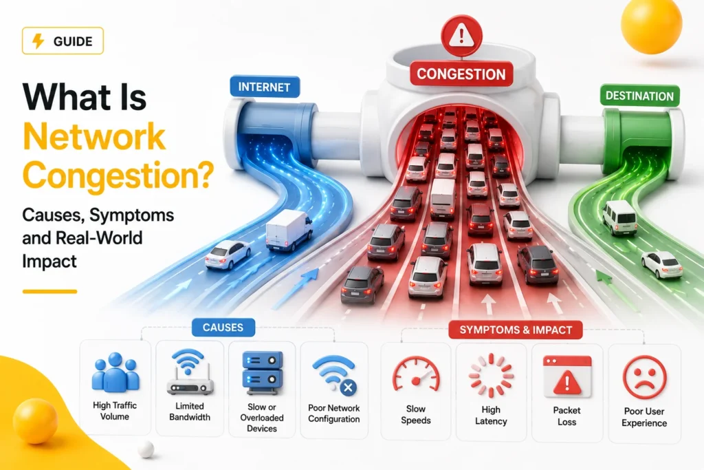 What Is Network Congestion? Causes, Symptoms and Real-World Impact