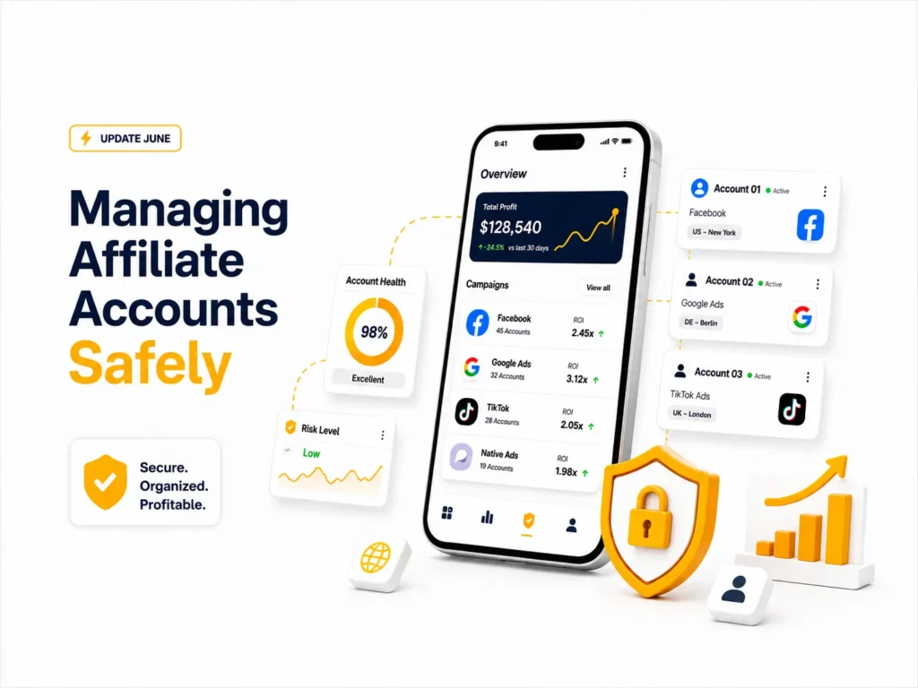 How Affiliate Marketers Choose Proxies for Multi-Accounting and Campaign Testing