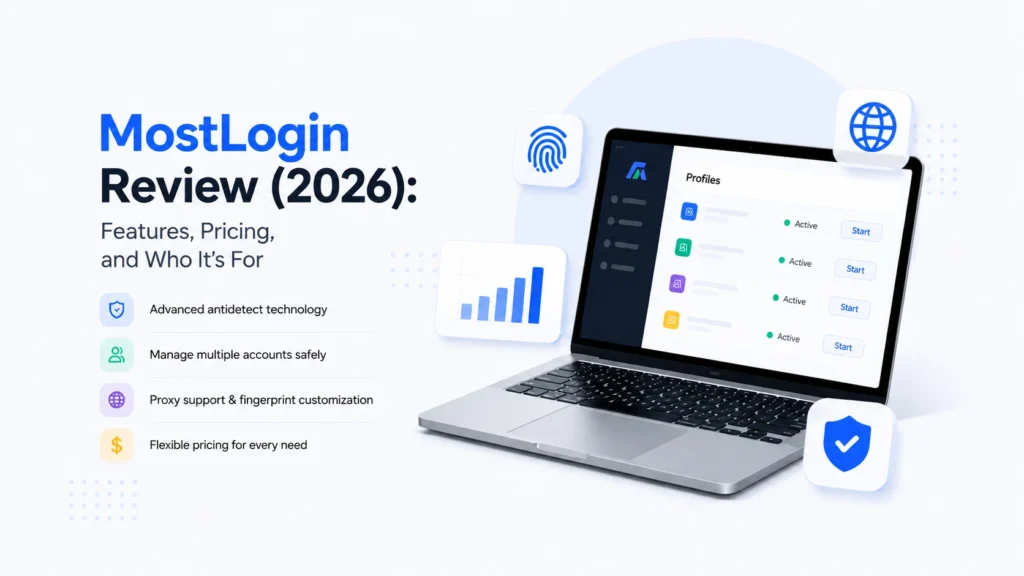 MostLogin Antidetect Browser Review (2026): Features, Pricing, and Who It’s For