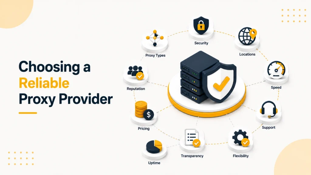How to Choose a Reliable Proxy Provider: 10 Criteria That Really Matter