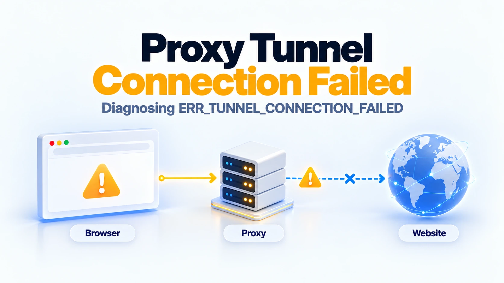 ERR_TUNNEL_CONNECTION_FAILED in Chrome: Finding the Cause
