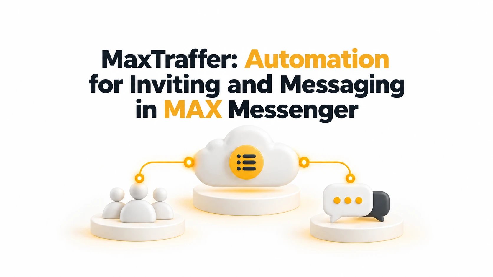 MaxTraffer: Automation for Inviting and Messaging in MAX Messenger